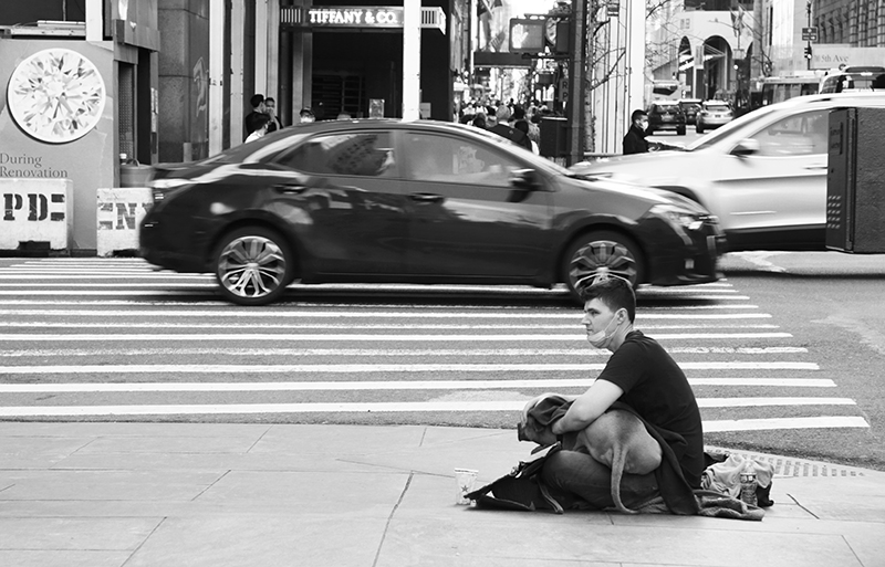 Homeless : Street Life : New York : Personal Photo Projects :  Richard Moore Photography : Photographer : 